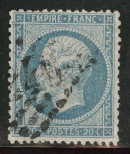 FRANCE Scott 26 1862 Emperor Napoleon III