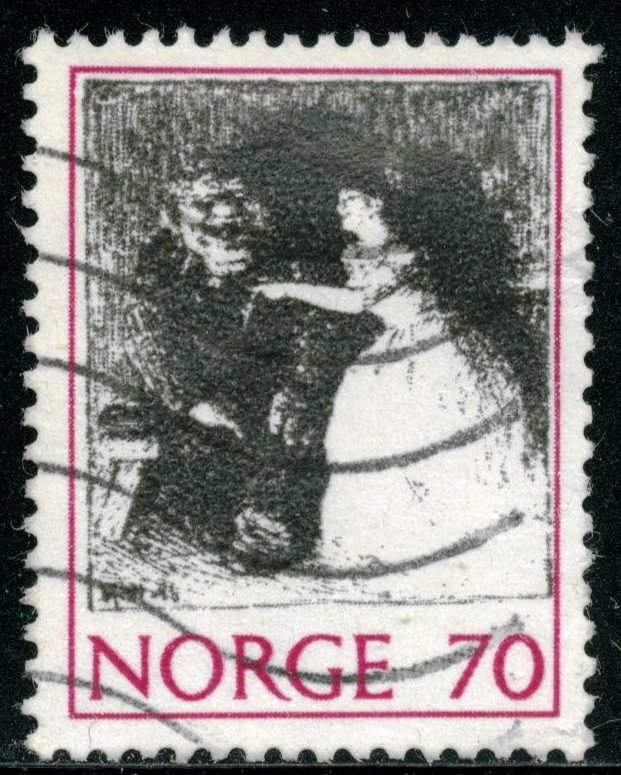 NORWAY #581, USED - 1971 - NORWAY063NS13