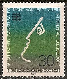 Germany #1118 VF MNH - 1973 30pf German Protestants