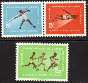 Papua New Guinea Sc #171-173 MNH
