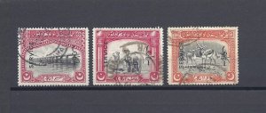 PAKISTAN/BAHAWALPUR 1945 SG O14/16 USED Cat £70