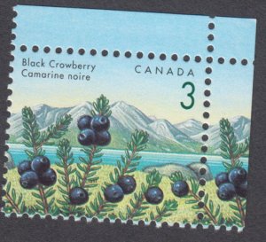 Canada - #1351 Edible Berries - Black Crowberry - MNH