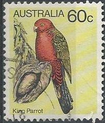 Australia 737 (used) 60c king parrot