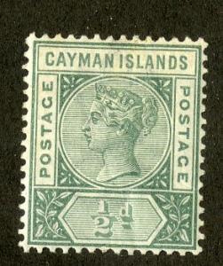 CAYMAN ISLANDS 1 MH SCV $15.00 BIN $6.00 ROYALTY
