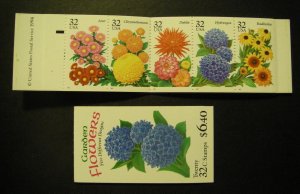 BK231, Scott 2997a, 32c Garden Flowers, MNH Complete Booklet of 20