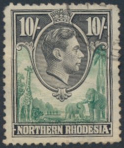 Northern Rhodesia   SG  44  SC# 44  Used see details & scans