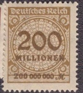 Germany 291 1923 MNH