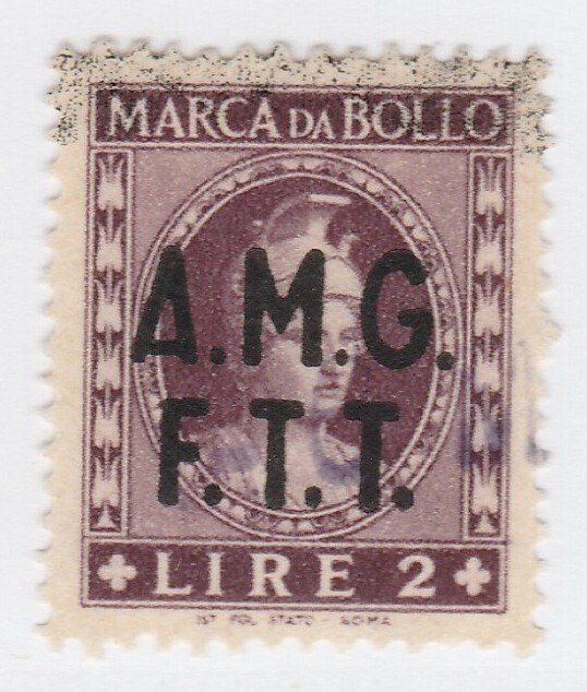 AMG-FTT Italy -- 15 stamps -- n83- lot B - USA Allied Military Government -used