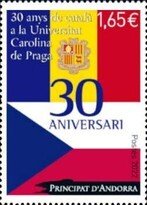 Andorra - Postfris/MNH - University of Prague 2022