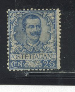 Italy 81 MH toned gum cgs