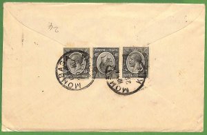 21104 - KENYA and UGANDA - Postal History -  COVER to USA 1934
