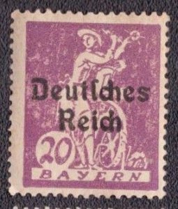 Bavaria 259 1920 MNH