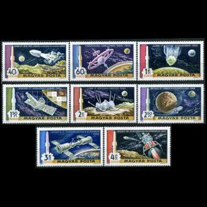 HUNGARY 1969 - Scott# C287-94 Moon Landing Set of 8 NH