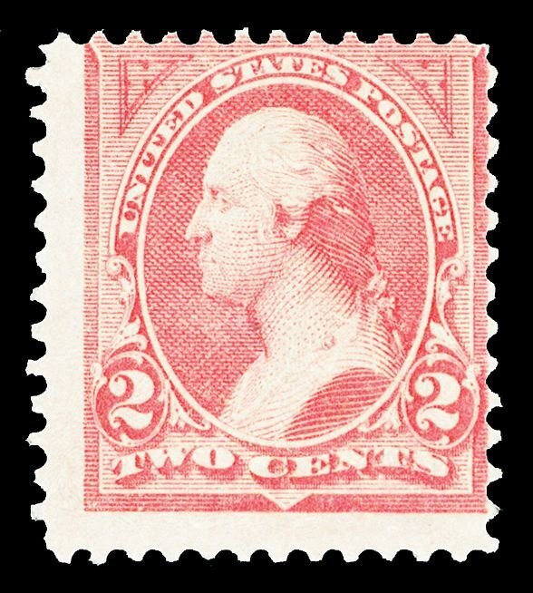 Scott 248 2c Pink Washington Bureau Issue Mint Fine OG LH Cat $32.50