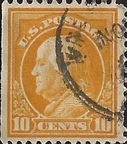 # 416 USED ORANGE YELLOW BEN FRANKLIN