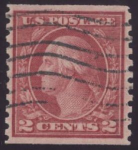 US Scott #454 Used, VF/XF, PSE (Graded 85)