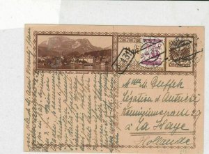 austria 1927  stamps card ref 20945