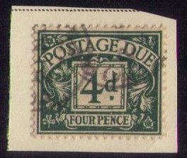 Great Britain Sc J30  Postage Due Used VF