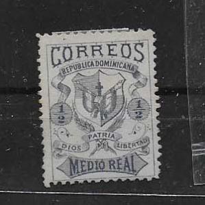 DOMINICAN REPUBLIC STAMP VFU #JUNX87
