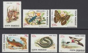 Romania - 1993 Fauna complete set - MNH (948)