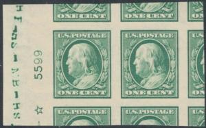 383 SUPERB JUMBO OG NH, Pair, PLATE NUMBER PAIR,  GEM! gg0267