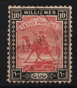 Sudan 1948 Camel Post 10m (1/16) USED