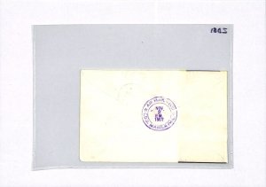 EGYPT UAR Air Mail FIRST FLIGHT BOAC COMET-4 PHILIPPINES Manila 1961 ZD81