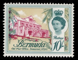 BERMUDA QEII SG178 10s magenta deep bluish grey & buff M MINT.