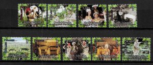 Cook Is #1482-90 MNH Set - Highland Paradise