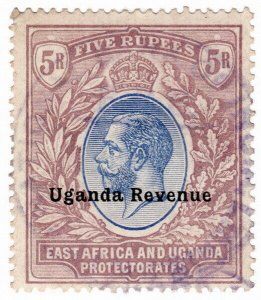 (I.B) KUT Revenue : Uganda Duty 5R (1912)