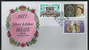 Belize - FDC #383-85(3) - QEII