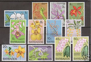 Barbados Sc 396/407 MNH. 1974-77 Flowers, 12 diff. VF