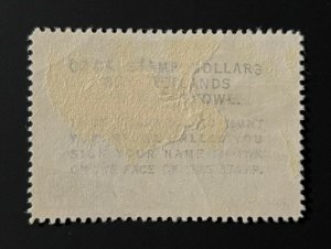 US Scott RW31 Hunting Permit Stamp MH CV $100