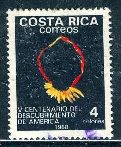 Costa Rica, 1988: Sc. # 408; O/Used Cpl. Set