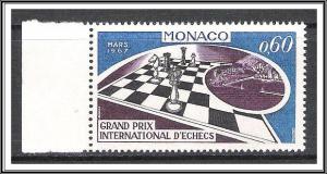 Monaco #664 Chess MNH
