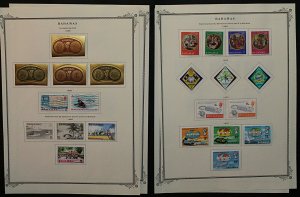 Bahamas QEII 1967/73 Range of Complete Sets to Include Scouting, Human Ri Stamps