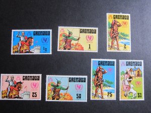 Grenada 1972 Sc 450-456 set MNH