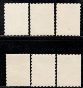 CHINA, PEOPLE'S REPUBLIC SC# 750-55 FVF/MNH