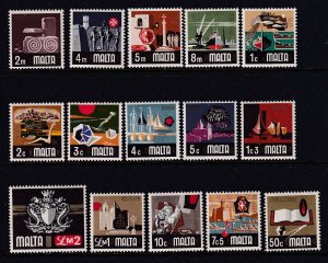 Malta 454-468 MNH VF