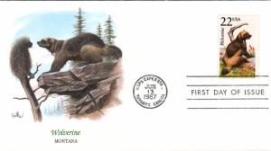 #2327 Wolverine Fleetwood FDC