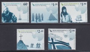 NEW ZEALAND ROSS DEPENDENCY 2011 Race to the Pole set MNH..................B3726