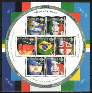 Gibraltar Stamp 1039  - 2006 World Cup Soccer Championships