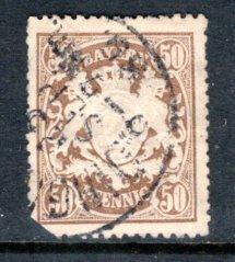 GERMANY BAVARIA 69 Coat of Arms SCV $6.75