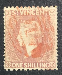 MOMEN: ST VINCENT SG #20 1873 USED XF **CERT** £350++ LOT #61477