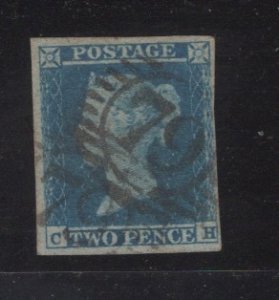 Great Britain Scott #4   F/VF,  Used,   CV $90.00  ....   2480008