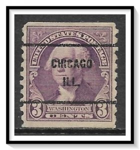 US Precancel #721-61 Chicago IL Used