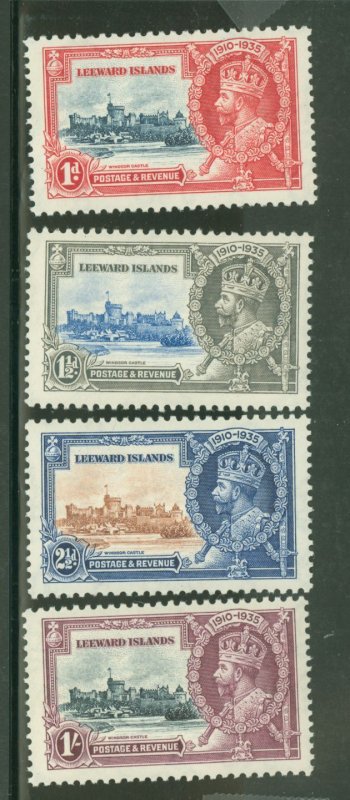 Leeward Islands #96-99 Mint (NH) Single (Complete Set)