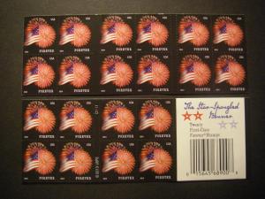 Scott 4869a, Forever Star Spangled Banner, Pane of 20 #C1111