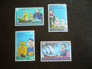 Stamps-Turks & Caicos-Scott# 253-256 - Mint Never Hinged Set of 4 Stamps