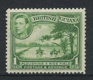 British Guiana - Scott 230 - KGVI- Definitive -1938 - MVLH - Single 1c Stamp